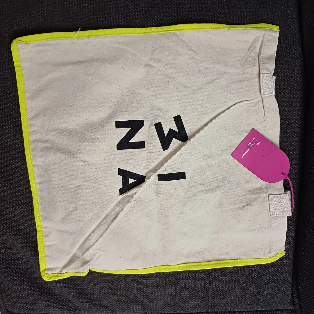 3INA The Tote Bag sac coton réutilisable format essentiel