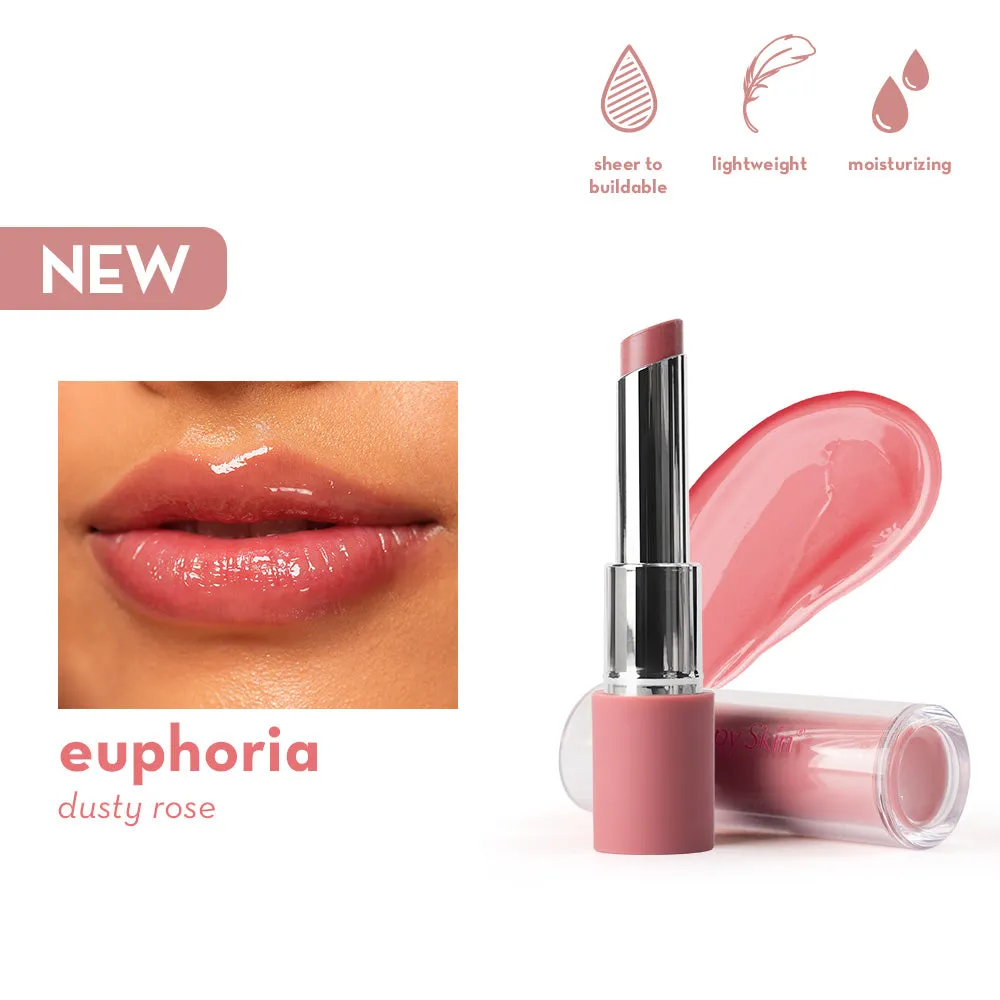 Happy Skin Lip Oil Stick Euphoria huile teintée 24h