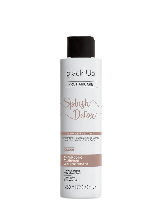 Black Up Splash Detox Shampooing Clarifiant menthe