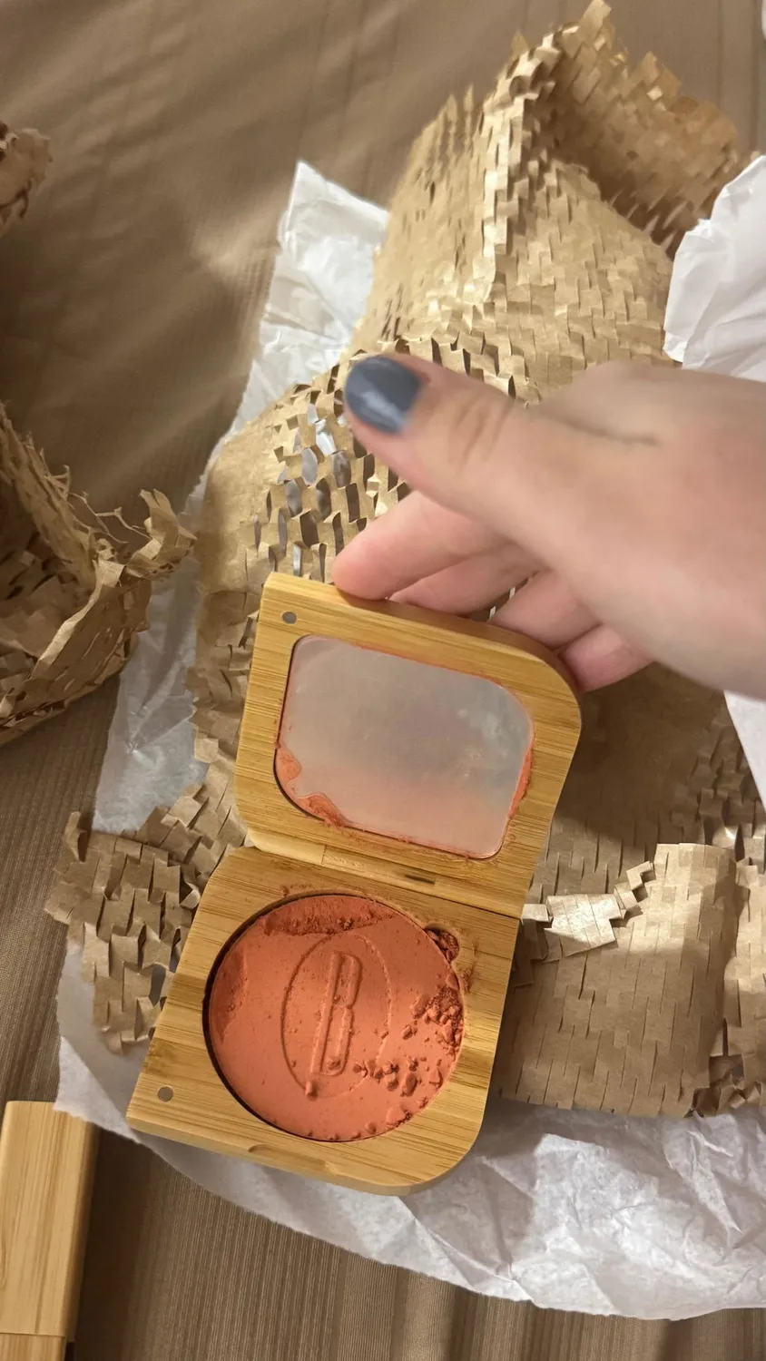 Baims Satin Mineral Blush poudre 10 Old Rose fini mat