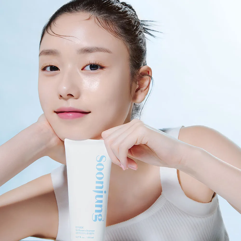 ETUDE Soonjung 5.5 Foam Cleanser nettoyant 150ml doux