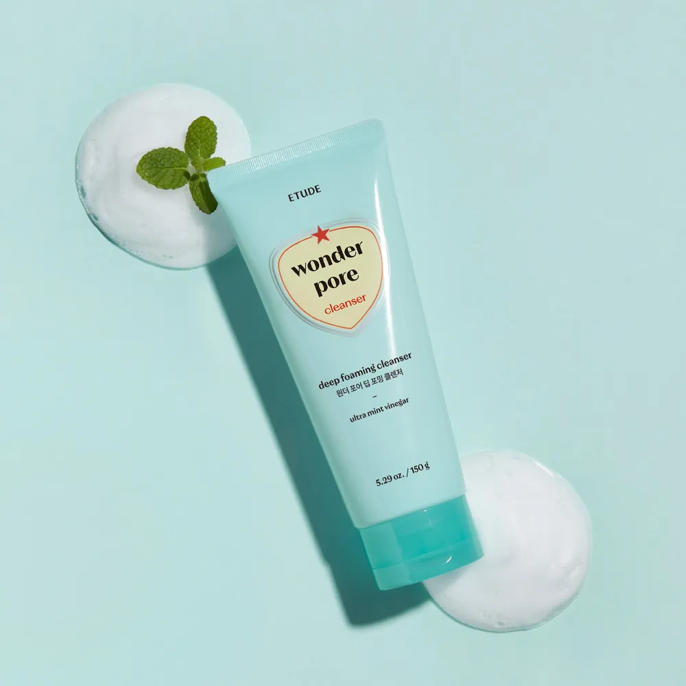 ETUDE Wonder Pore Deep Foaming Cleanser mousse nettoyante 150g pores