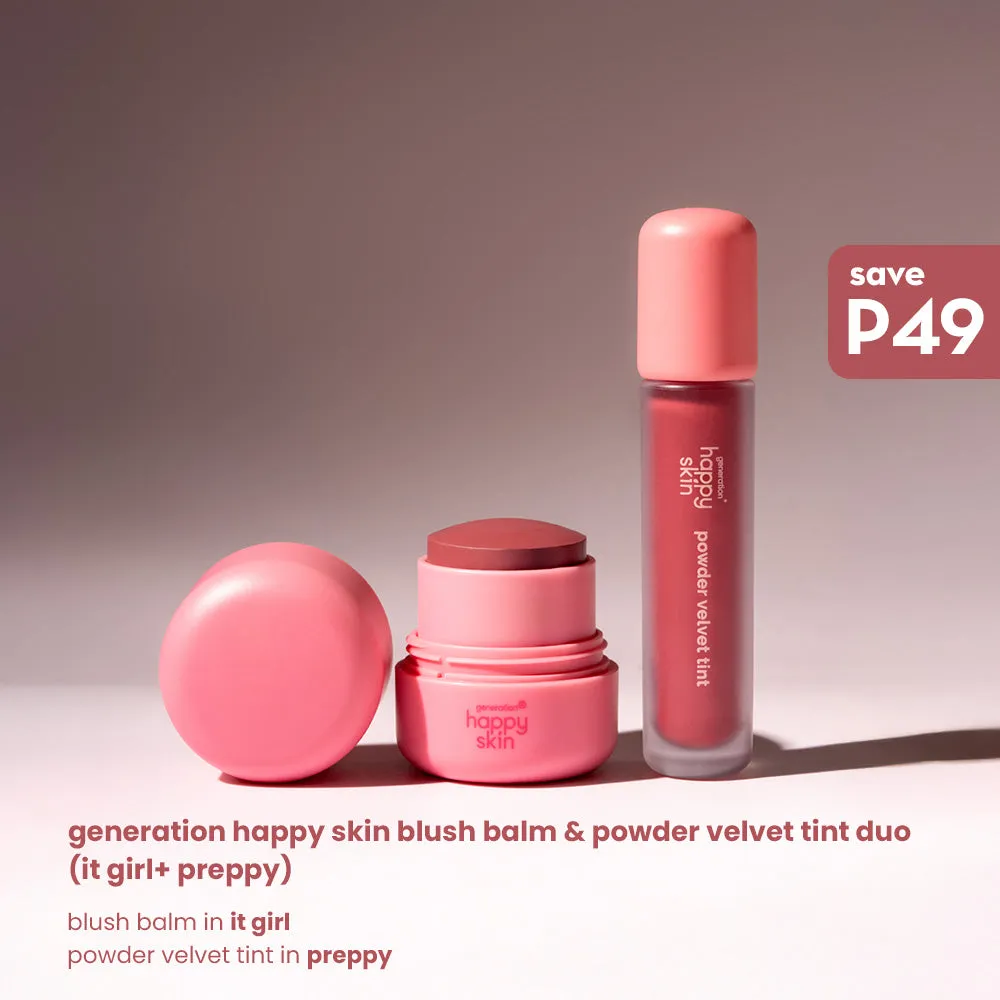 Happy Skin Generation Blush Balm teinte Teacher’s Pet-Hype duo lèvres