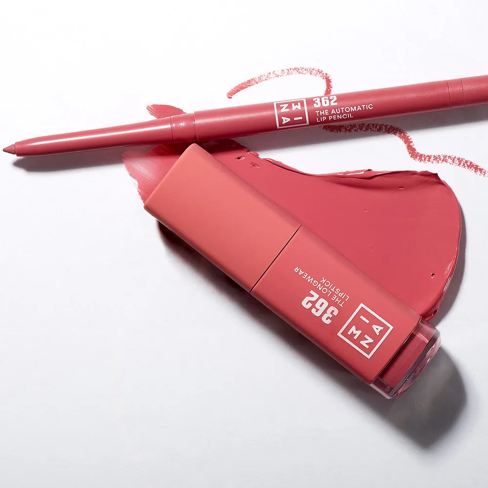 3INA The Longwear Lipstick 362 rouge à lèvres liquide mat 12h