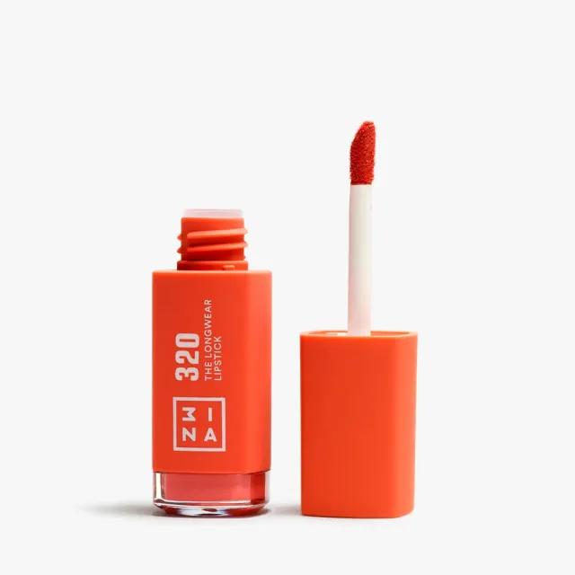 3INA The Longwear Lipstick 320 rouge à lèvres liquide mat 12h