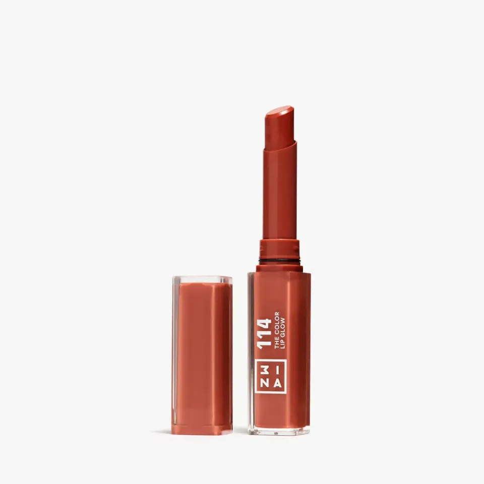 3INA The Color Lip Glow rouge à lèvres teinte 114 fini glow