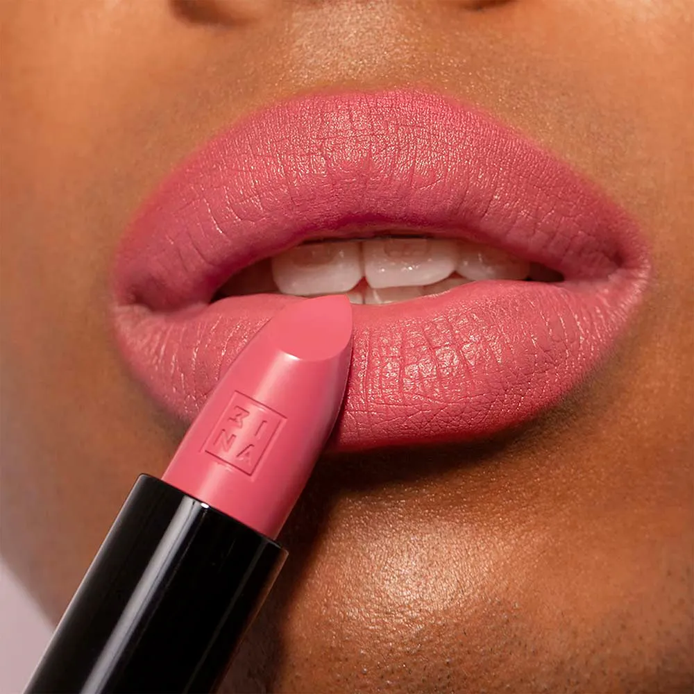 3INA The Lipstick 382 rouge à lèvres semi-mat tenue