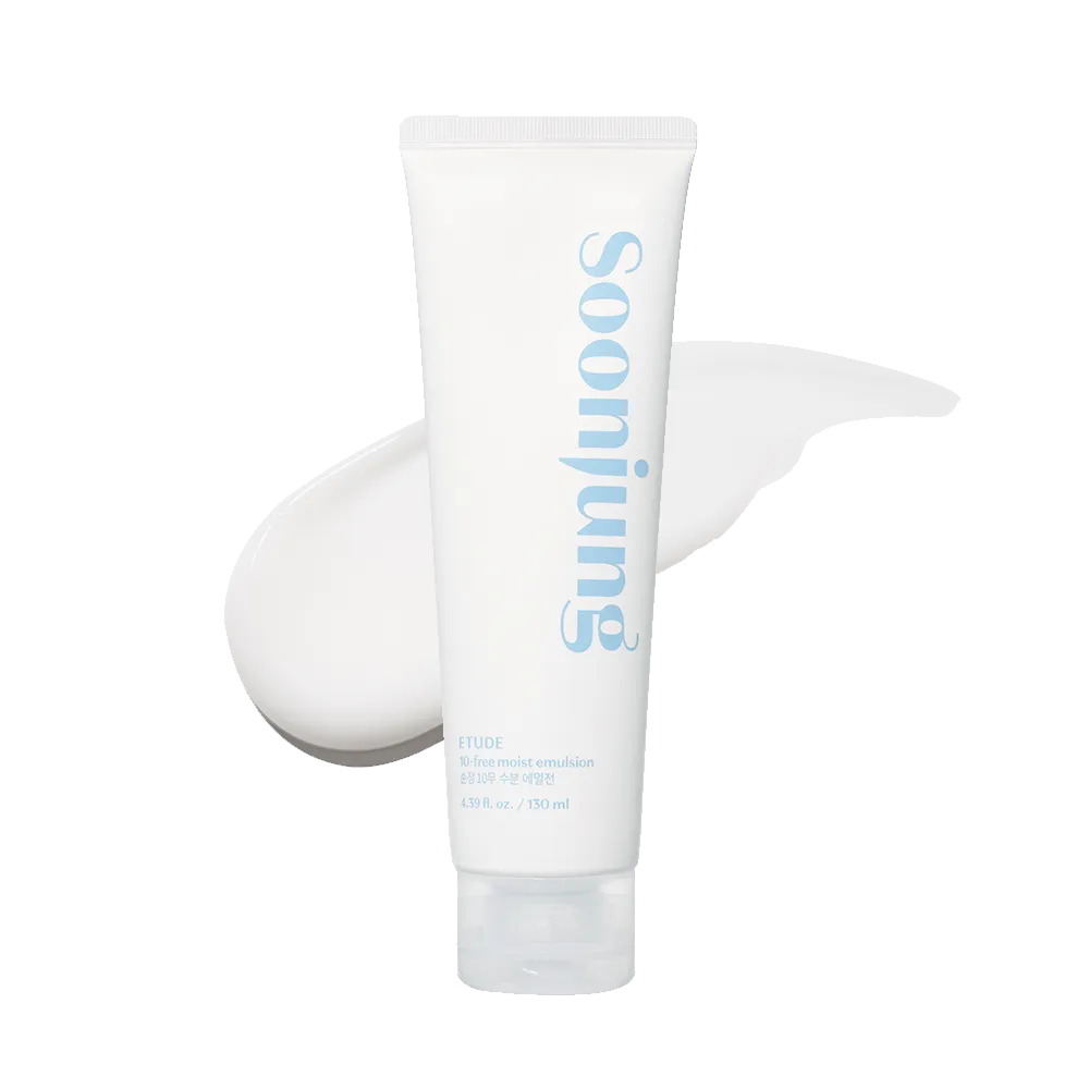 ETUDE Soonjung 10-Free Moist émulsion hydratante 130 ml peau sensible