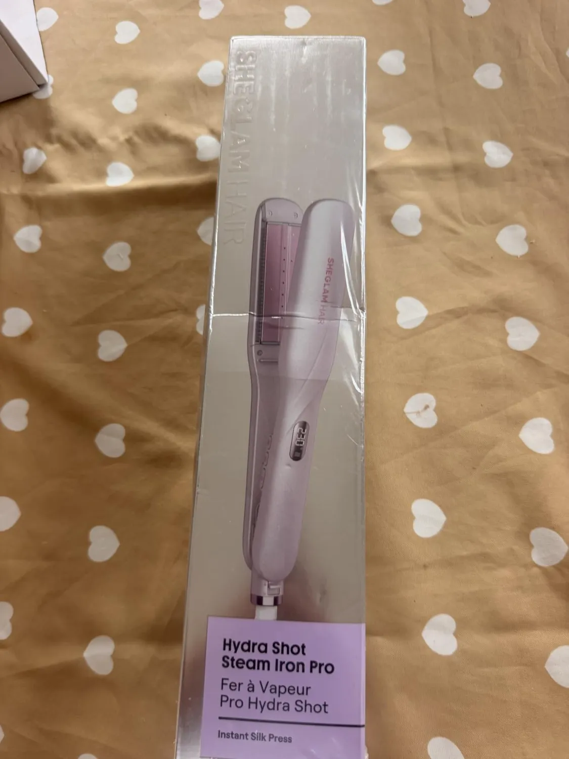 SHEGLAM Lisseur Vapeur céramique 38 mm 230°C