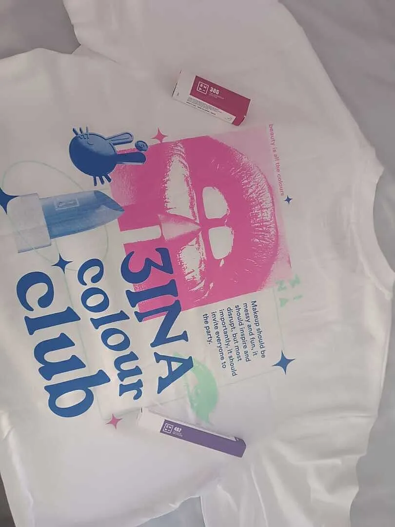 3INA The Club T-Shirt coton oversize baggy