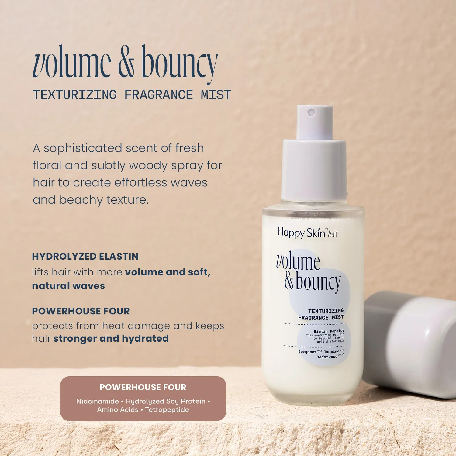 Happy Skin Hair Style and Scent Duo Soft & Straight coffret