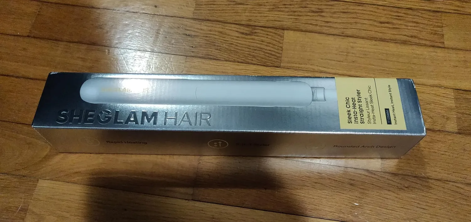 SHEGLAM Lisseur Boucleur 2-en-1 25mm ions négatifs
