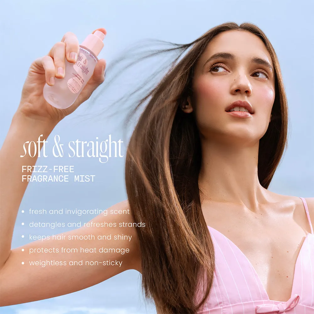 Happy Skin Soft Straight brume cheveux anti-frisottis parfumée