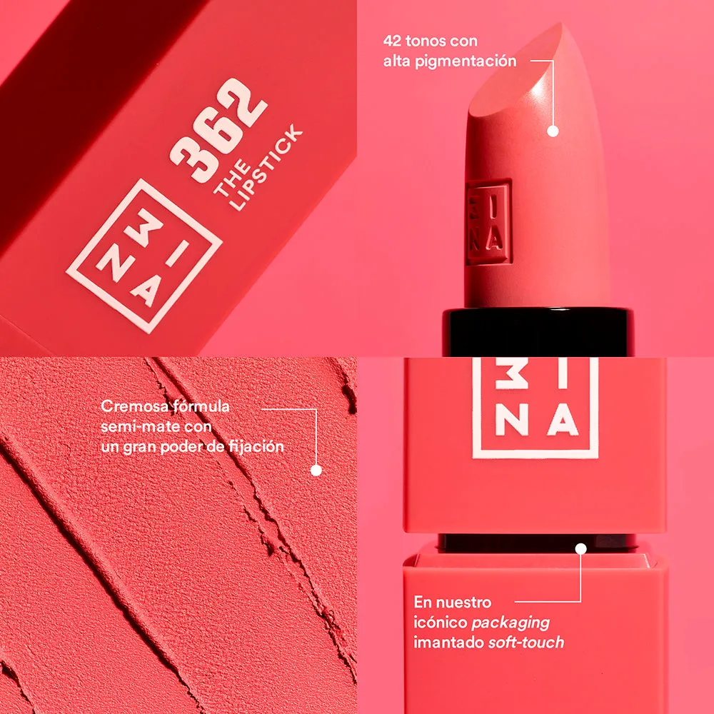 3INA The Lipstick Mini 244 rouge semi-mat confort