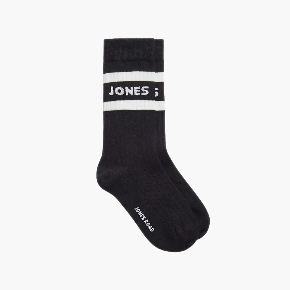 Jones Road The 90's Sock chaussettes Black S/M douillettes
