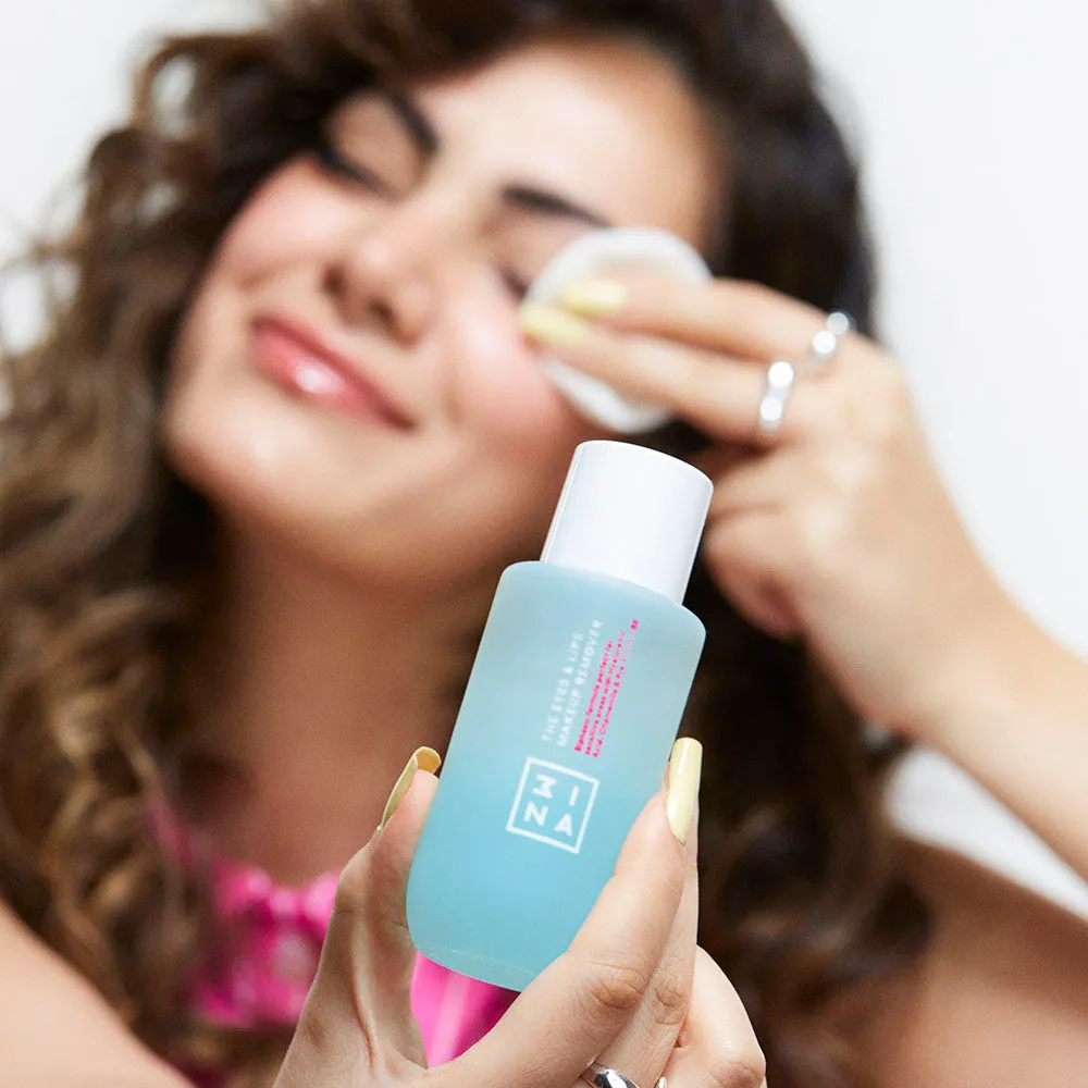 3INA Eyes & Lips Remover mini démaquillant biphasé