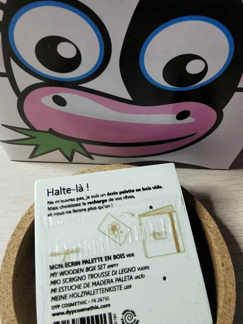 DYP Coffret 103 écrin vide bois peint