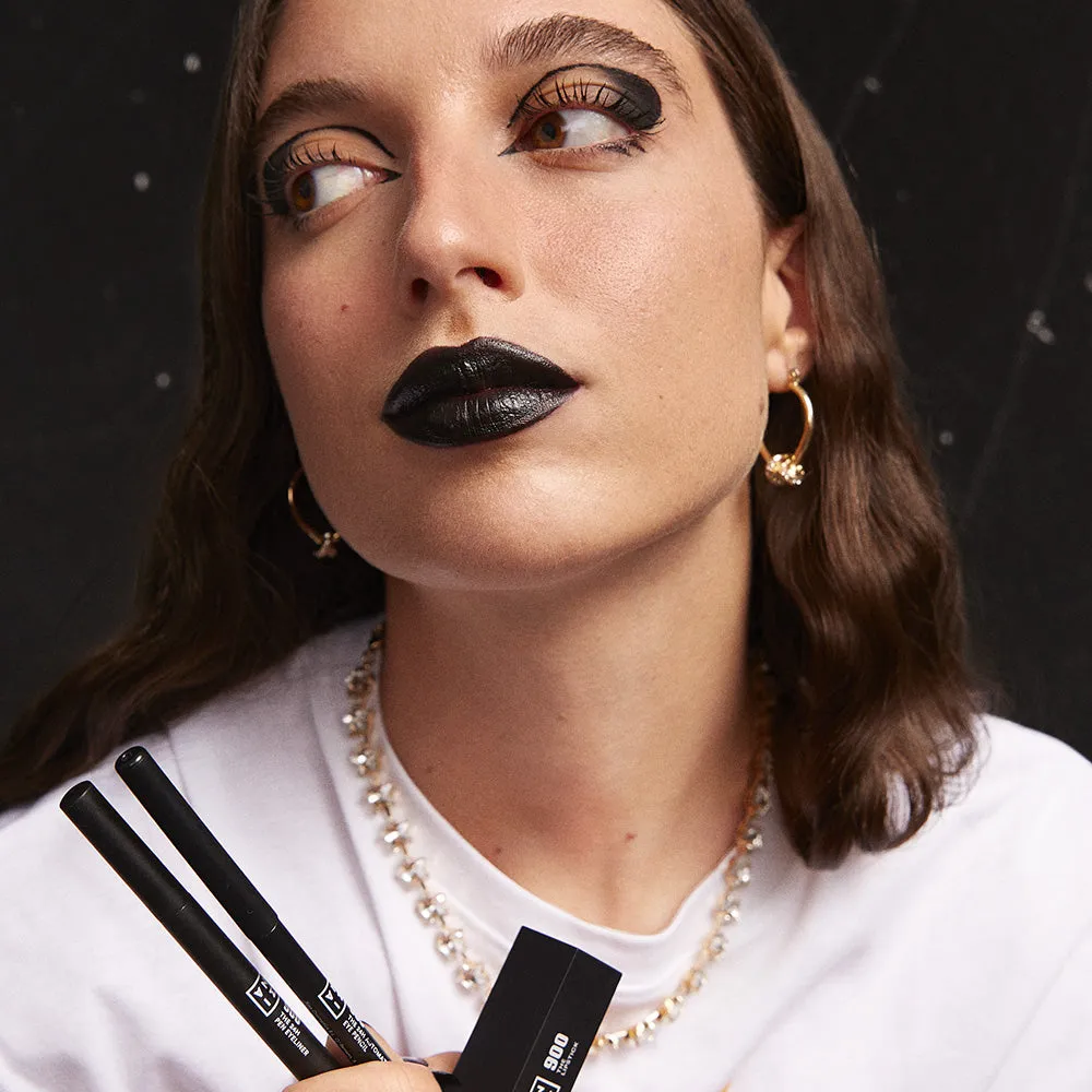 3INA The 900 Look Kit maquillage noir mat 3 pièces