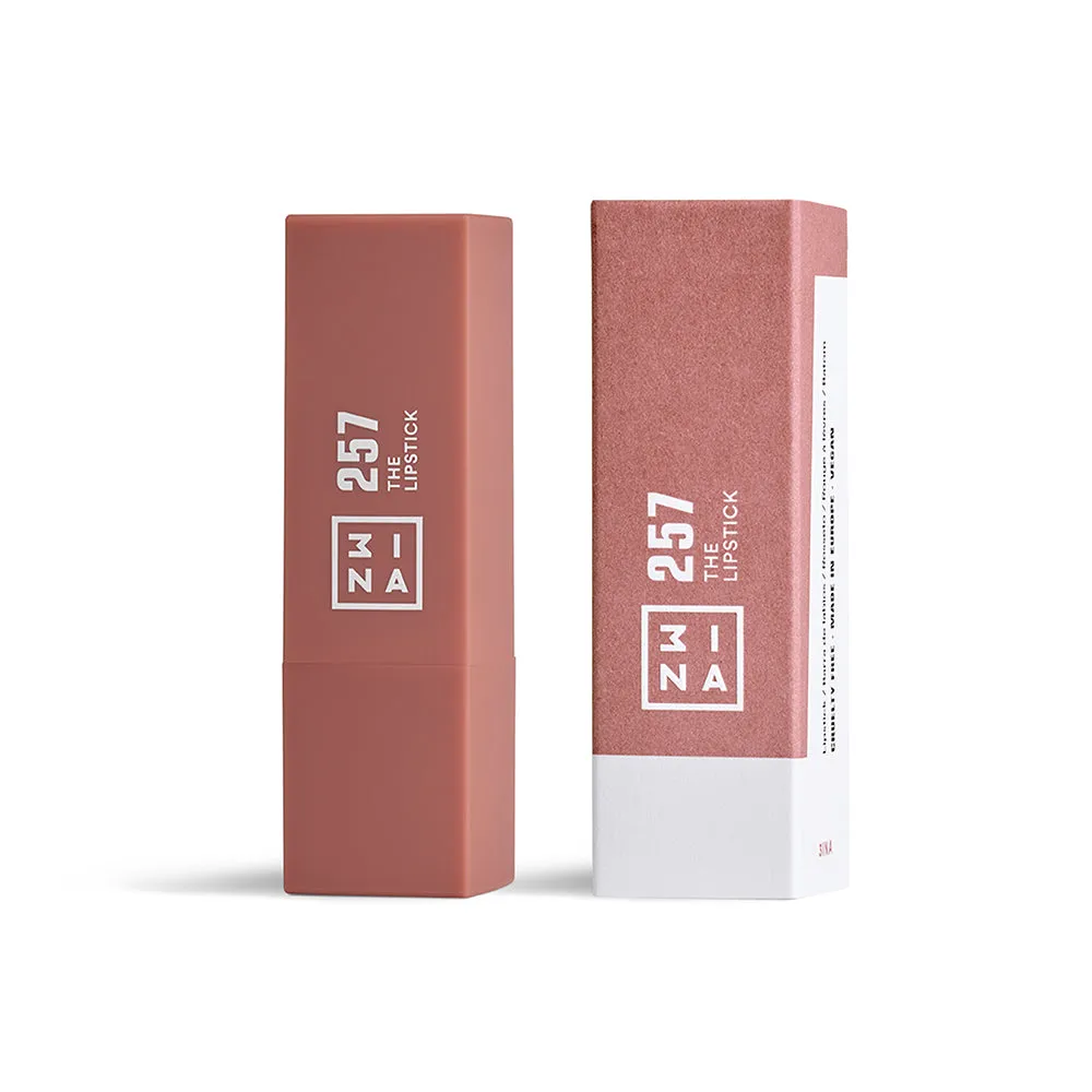 3INA The Lipstick 257 rouge à lèvres semi-mat tenue