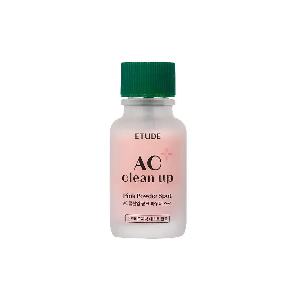 ETUDE AC Clean Up Pink Powder soin local boutons calamine 15 ml