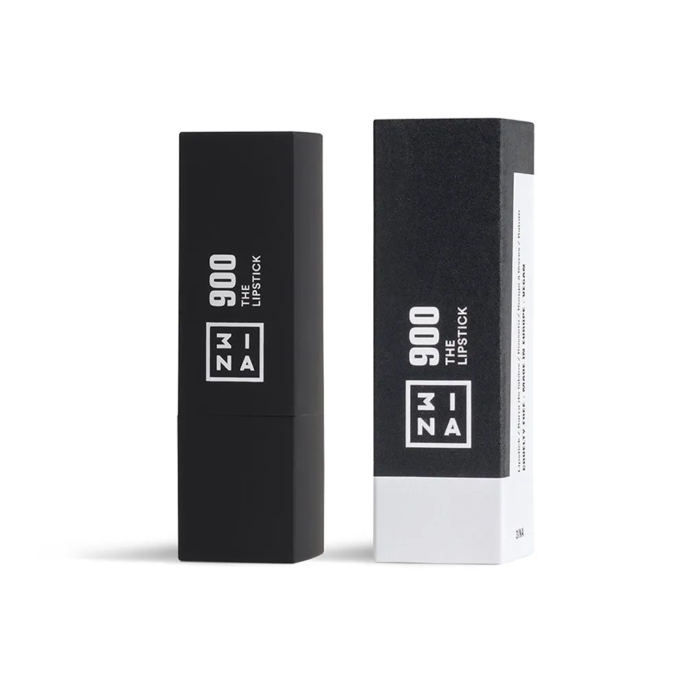 3INA The Lipstick rouge à lèvres 900 noir mat