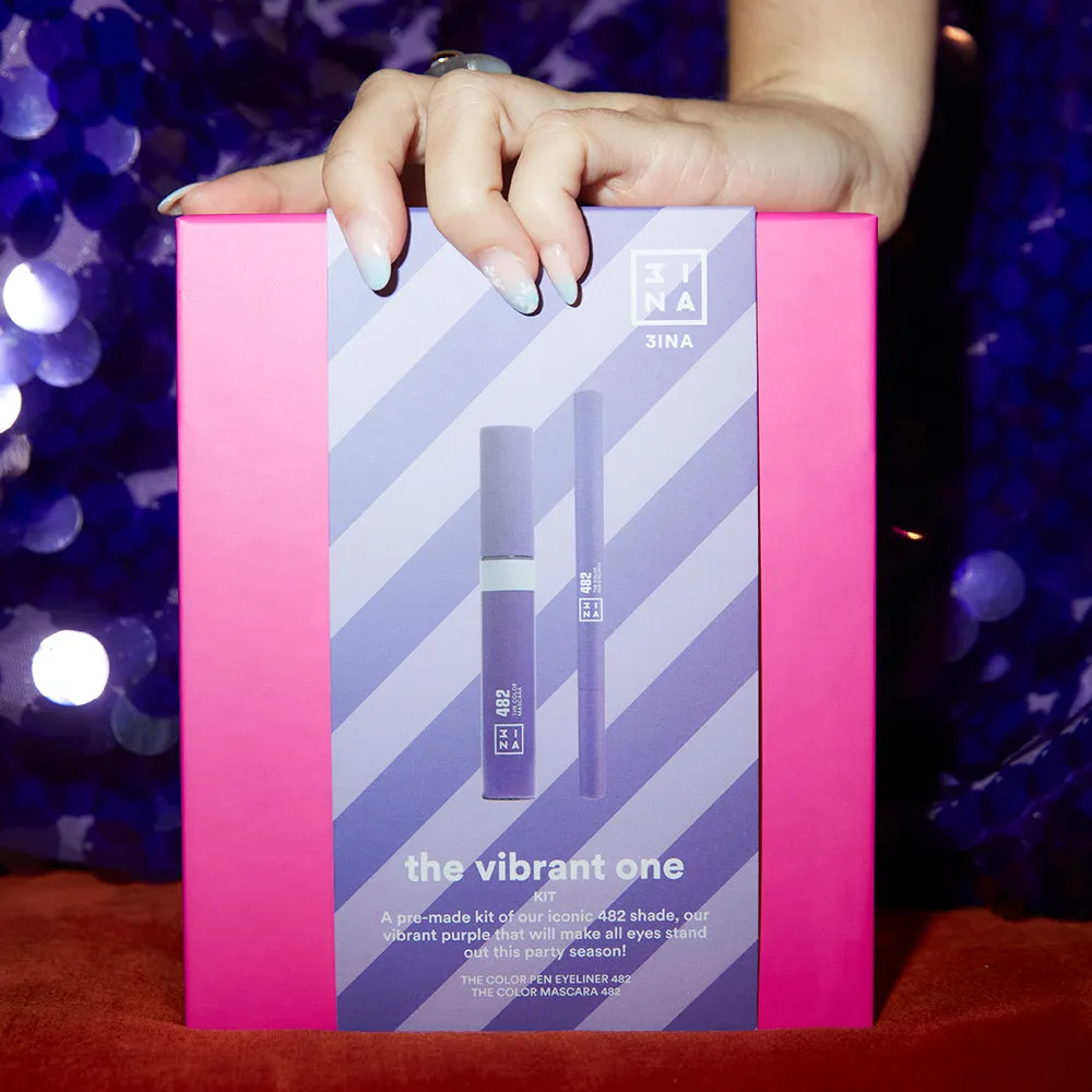 3INA The Vibrant One Kit maquillage yeux 482 longue tenue