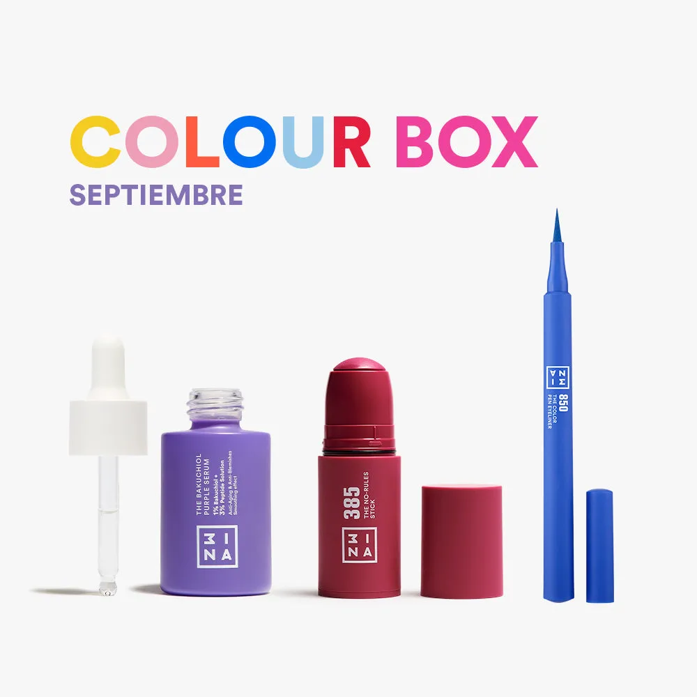 3INA Colour Box coffret 3 produits maquillage mensuel