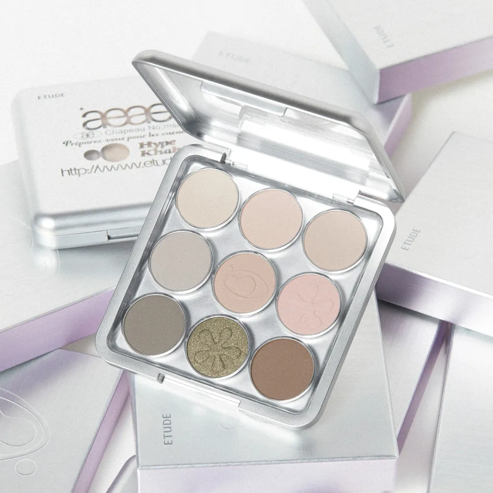 ETUDE Play Color Eyes palette Hype Khaki 8,9g mate