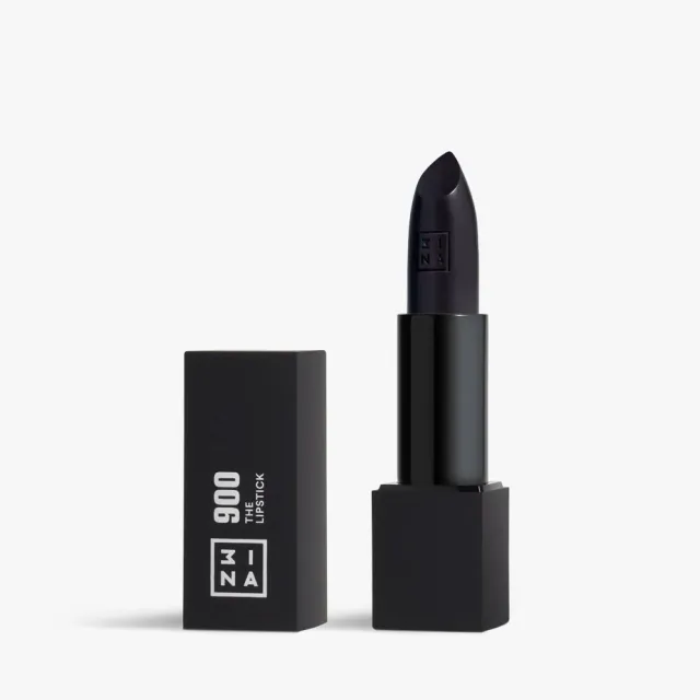 3INA The Lipstick rouge à lèvres 900 noir mat