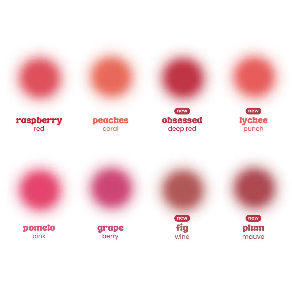 Happy Skin Jelly Blush gel teinte Fig fini frais lumineux