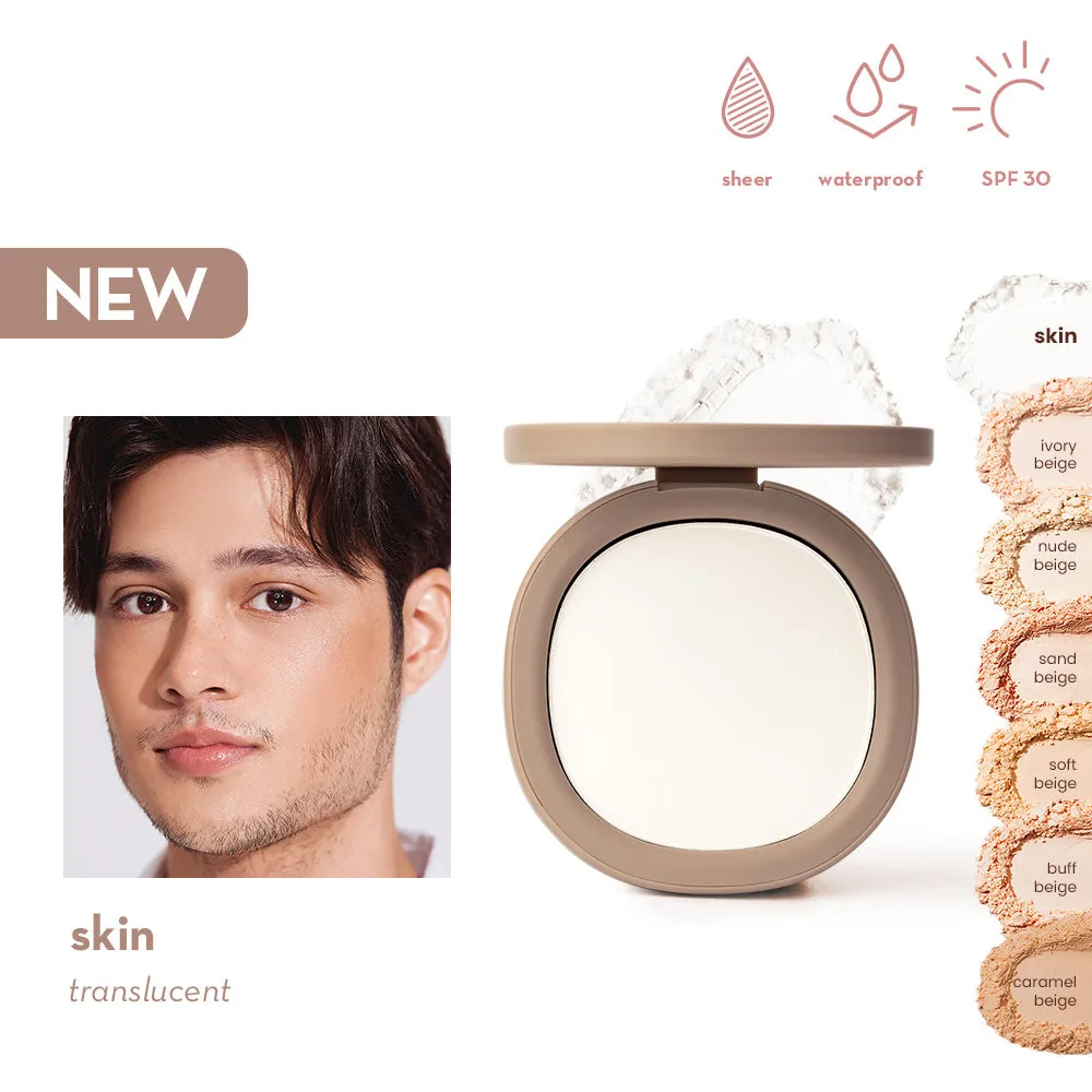 Happy Skin Oil Absorbing Waterproof Powder poudre SPF 30 Skin