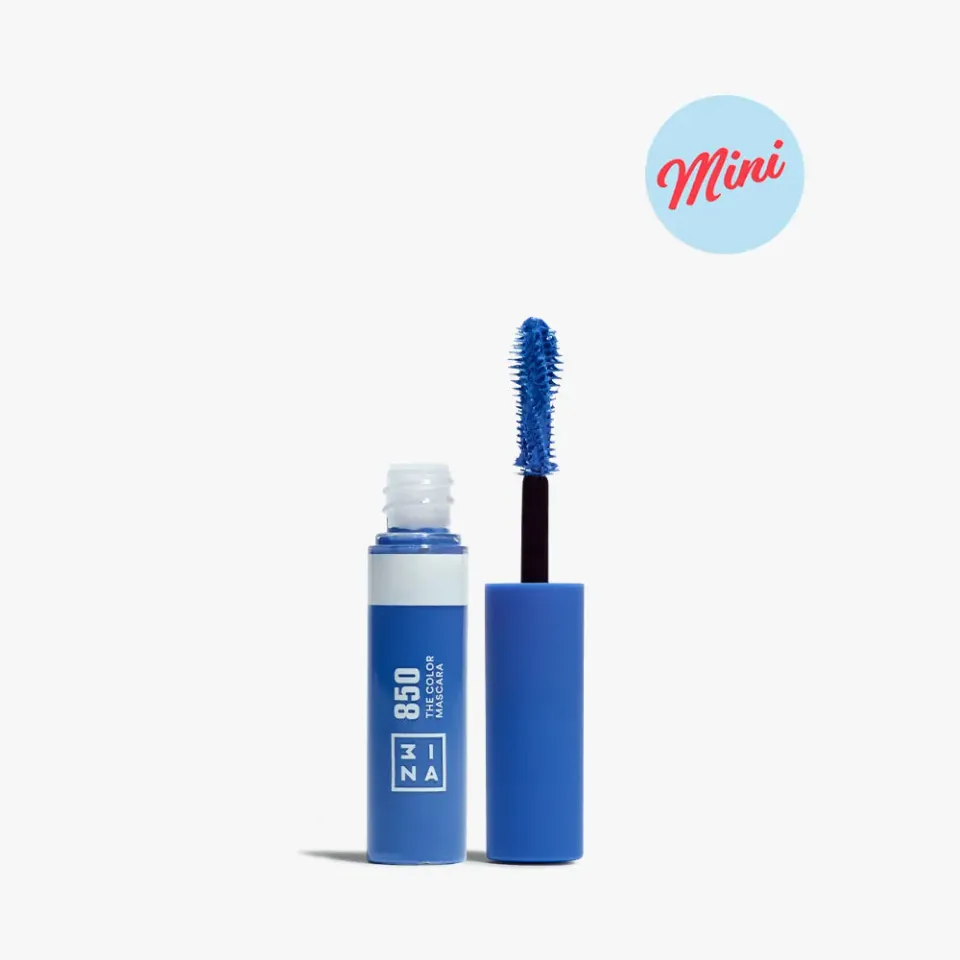 3INA The Color Mascara Mini 850 Mascara Bleu