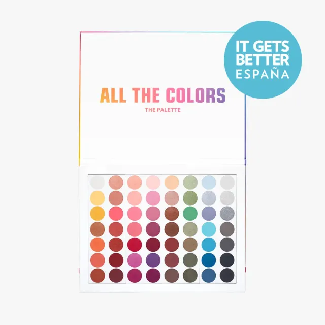 3INA All The Colors palette fards à paupières 56 teintes