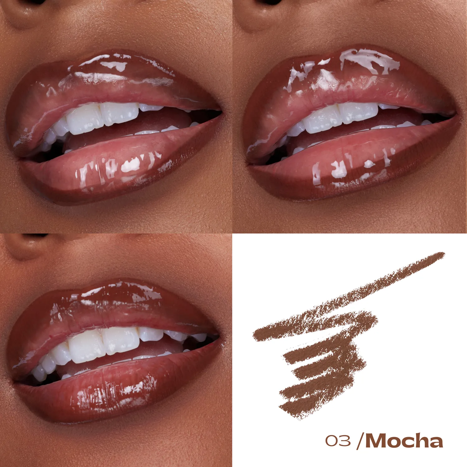 Black Up Lip Locker crayon lèvres mocha nude