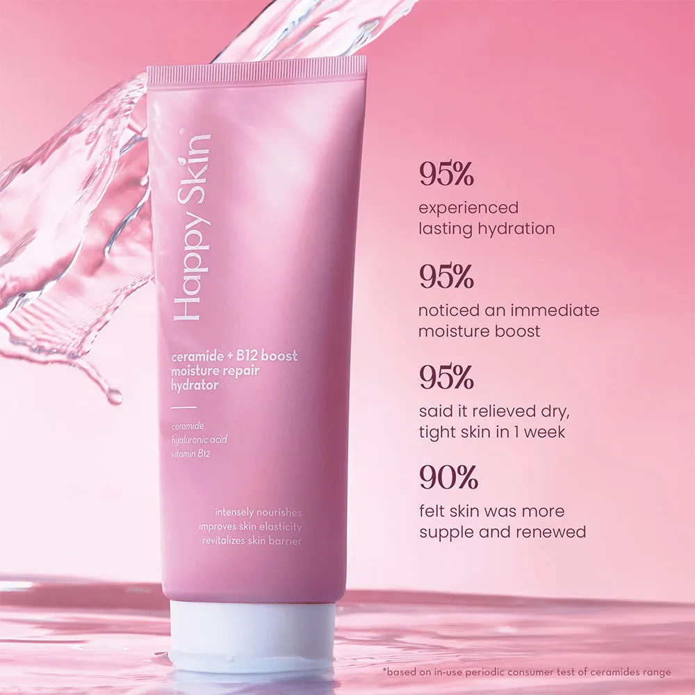 Happy Skin Ceramide B12 Crème Hydratante barrière