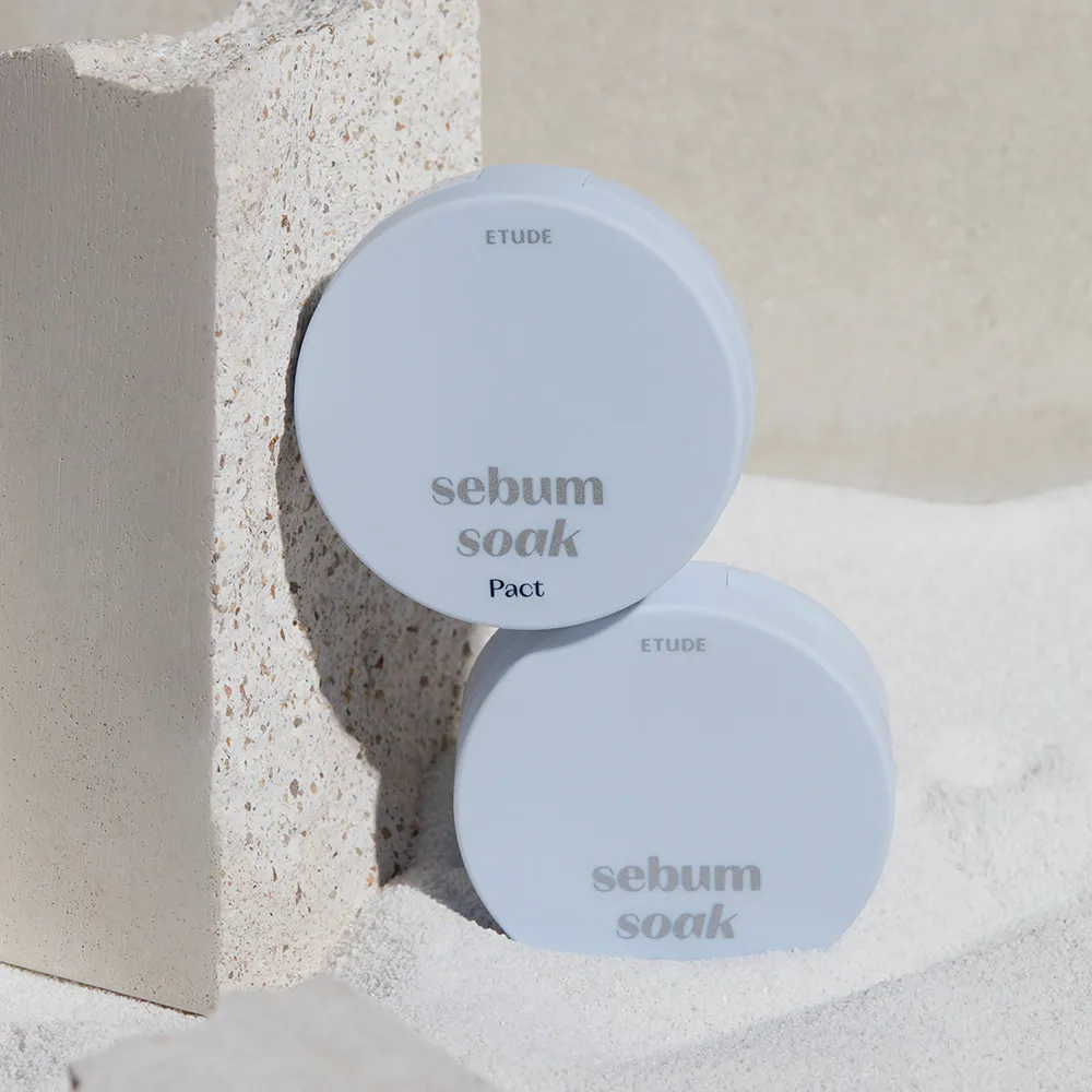 ETUDE Sebum Soak Pact poudre compacte 9.5g matifiante