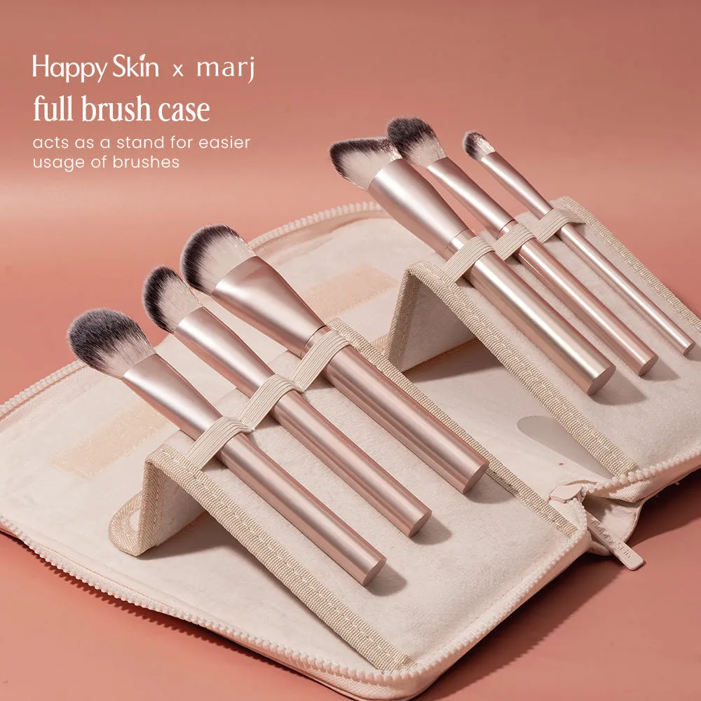 Happy Skin Define + Refine set 8 pinceaux maquillage végan
