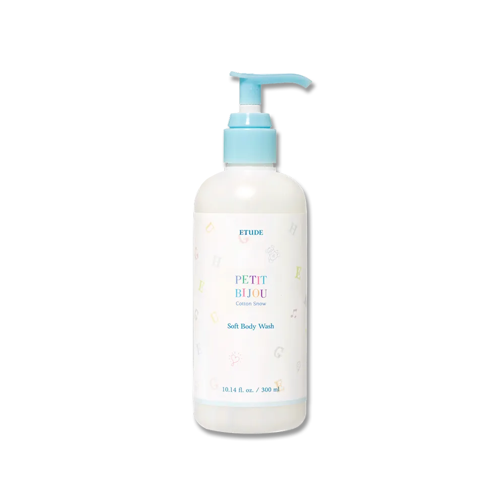 ETUDE Petit Bijou gel douche cotton snow 300ml doux