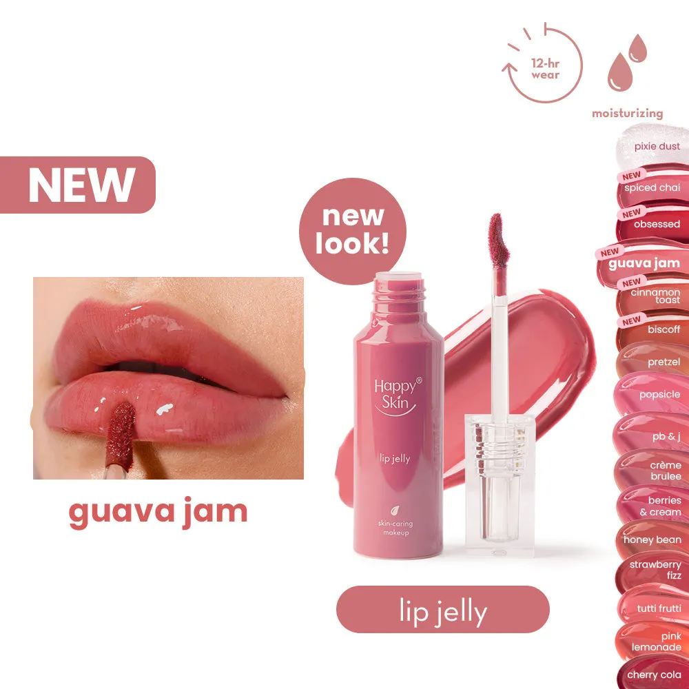 Happy Skin Lip Jelly encre lèvres teinte Biscoff hydratante