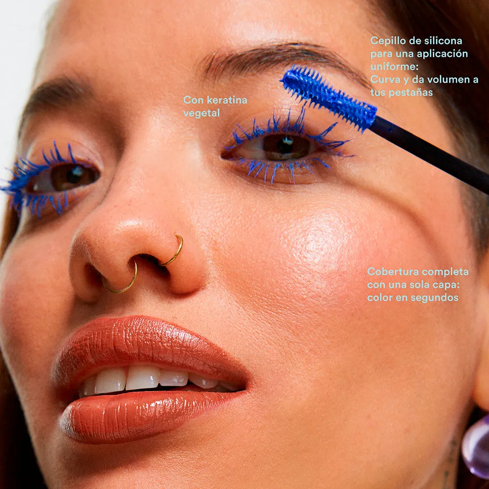 3INA The Color Mascara Mini 850 Mascara Bleu