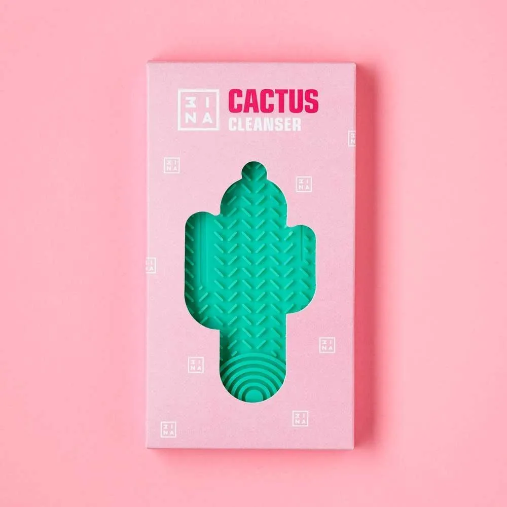 3INA Cactus Cleanser nettoie-pinceaux silicone