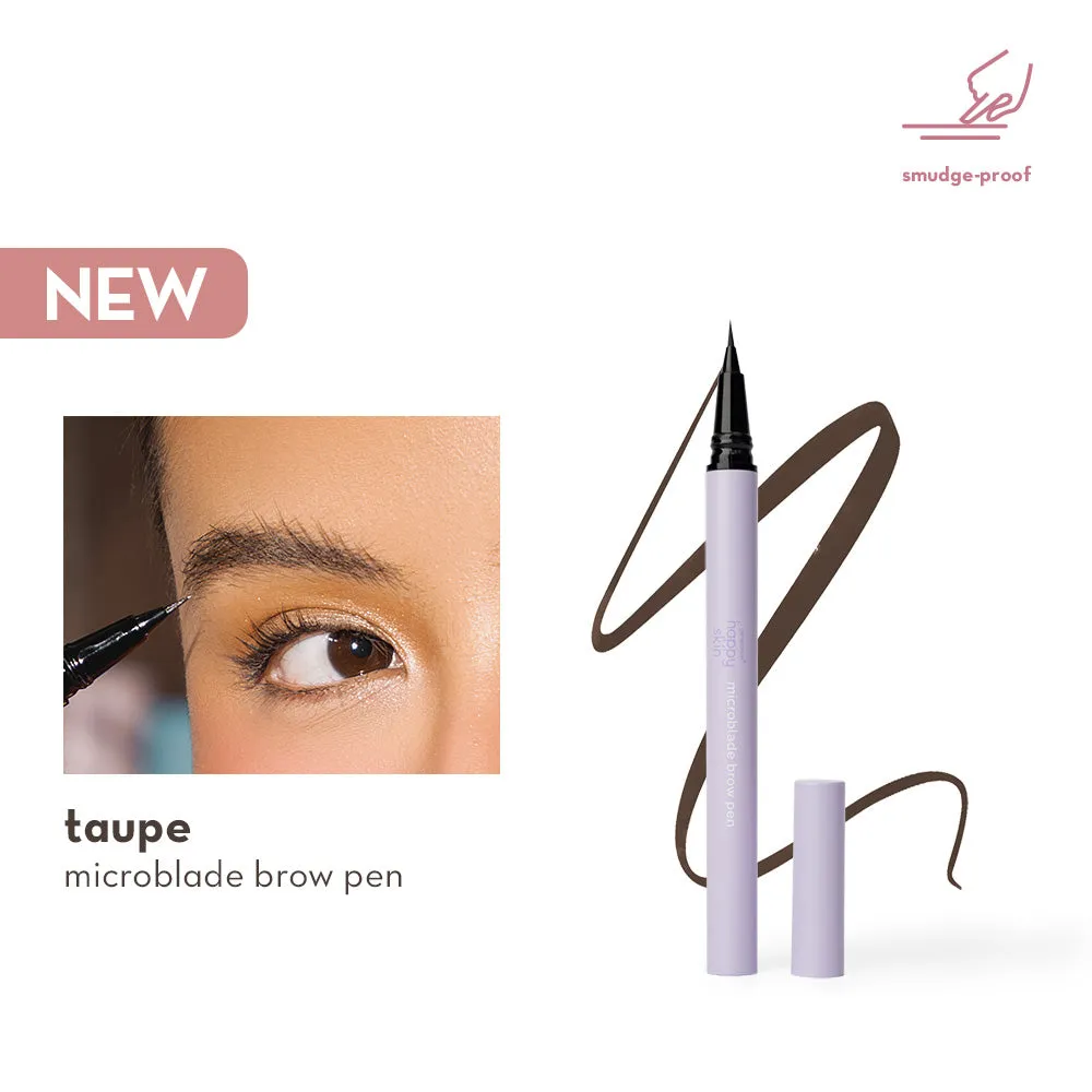 Generation Happy Skin Microblade Brow Pen sourcils teinte Taupe