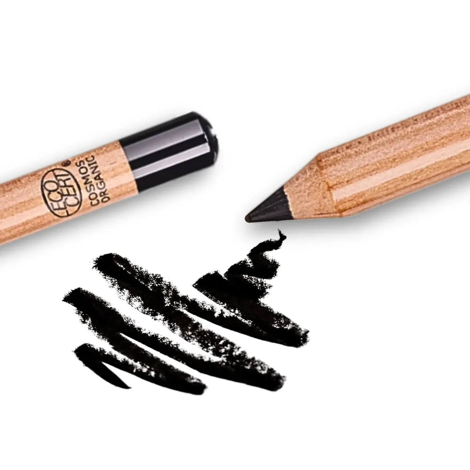 Baims Eyeliner crayon yeux 10 Black Intense noir minéral