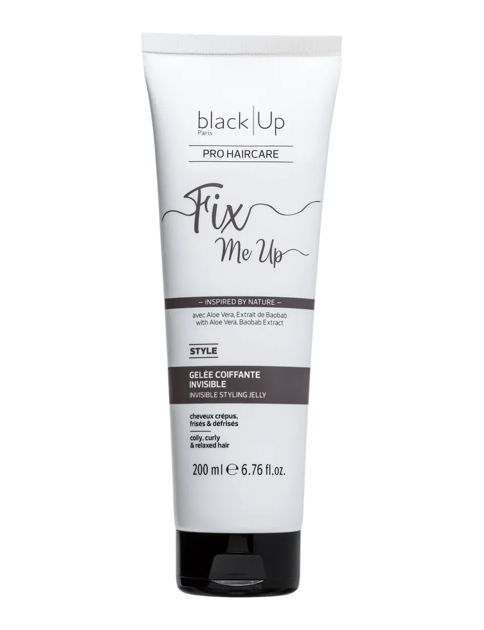 Black Up Fix Me Up gelée coiffante invisible aloe vera