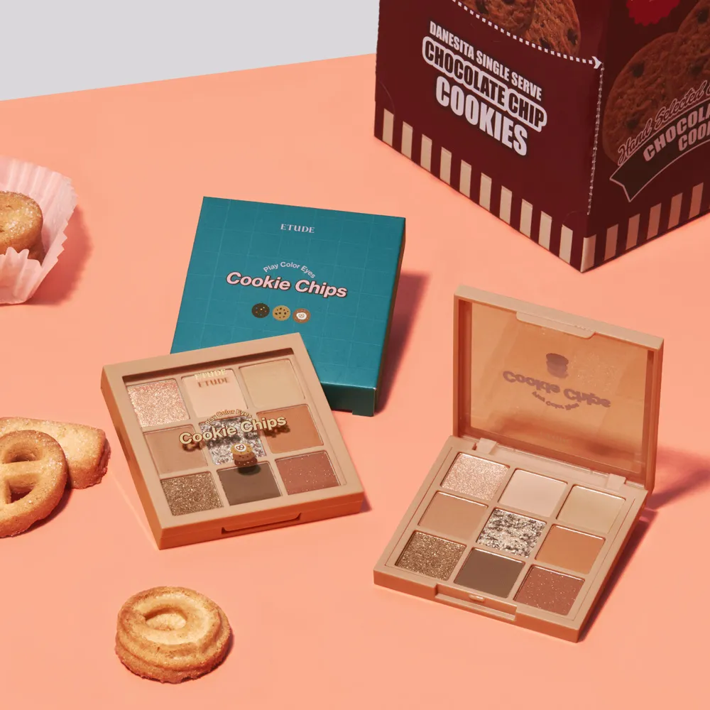 ETUDE Play Color Eyes Cookie Chips palette 9 fards 7,2g bruns
