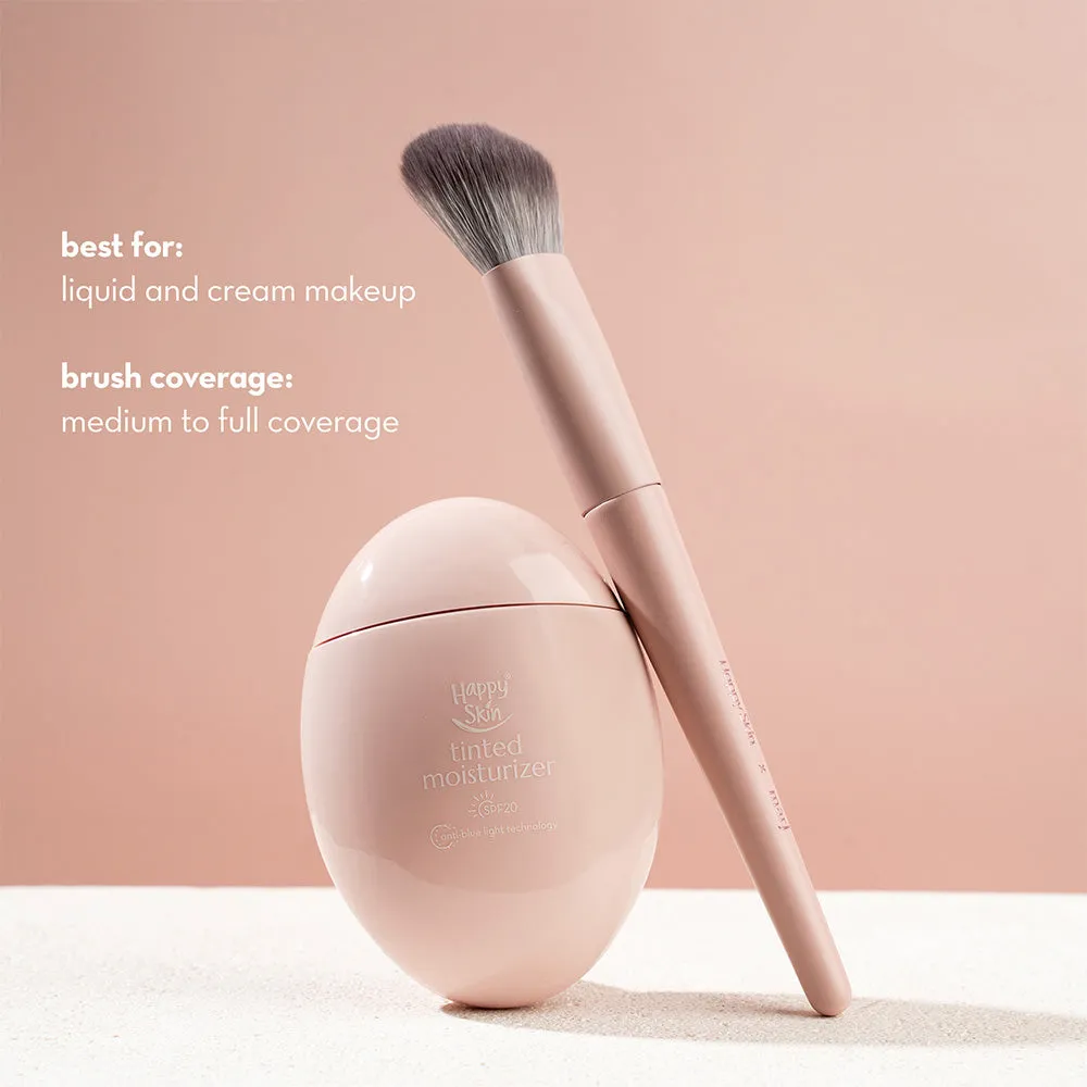 Happy Skin x Marj Mini pinceau fond de teint rose
