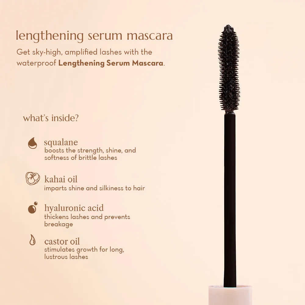 Happy Skin Off Duty mascara sérum allongeant waterproof